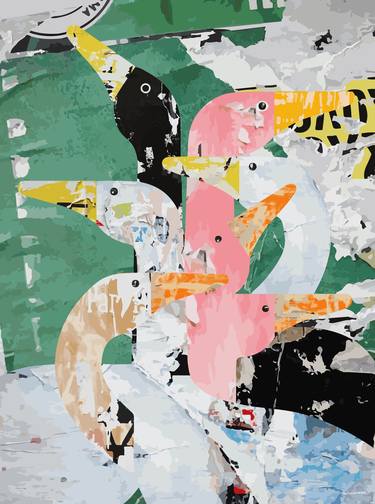 Original Abstract Animal Digital by Gustavo Cheneaux