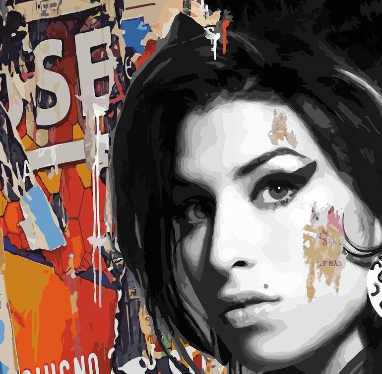 Original Abstract Pop Culture/Celebrity Digital by Gustavo Cheneaux