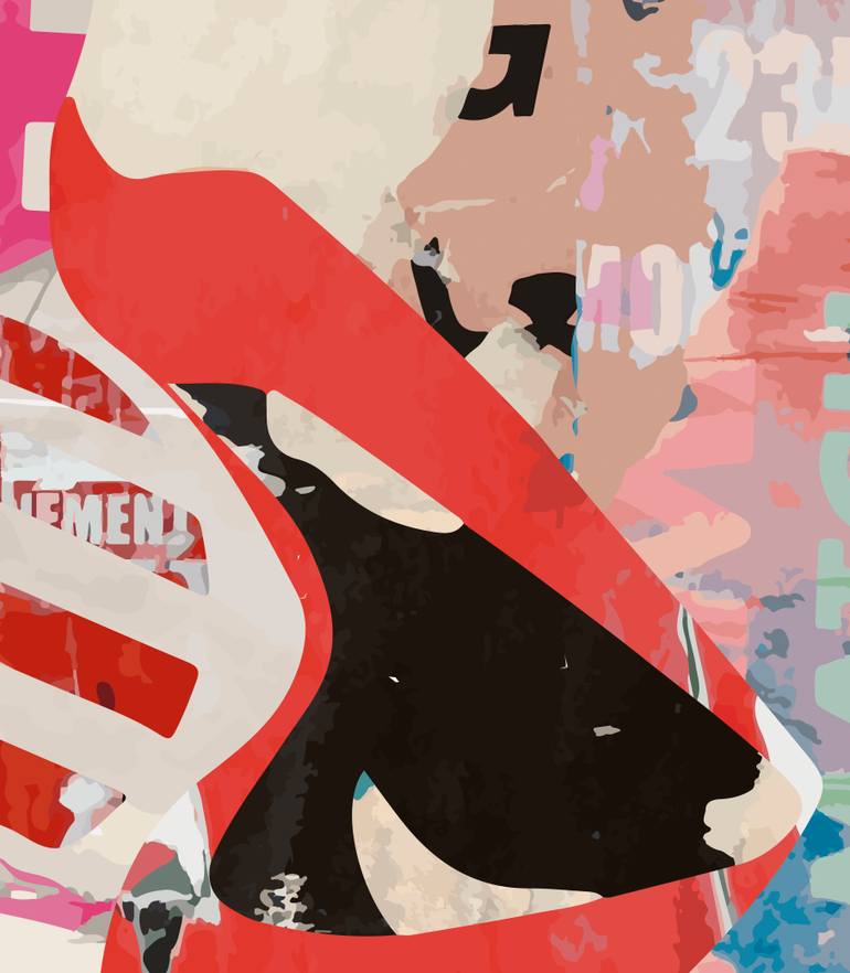 Original Abstract Pop Culture/Celebrity Digital by Gustavo Cheneaux