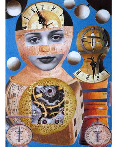 Print of Surrealism Culture Collage by Hubert Balley Koko