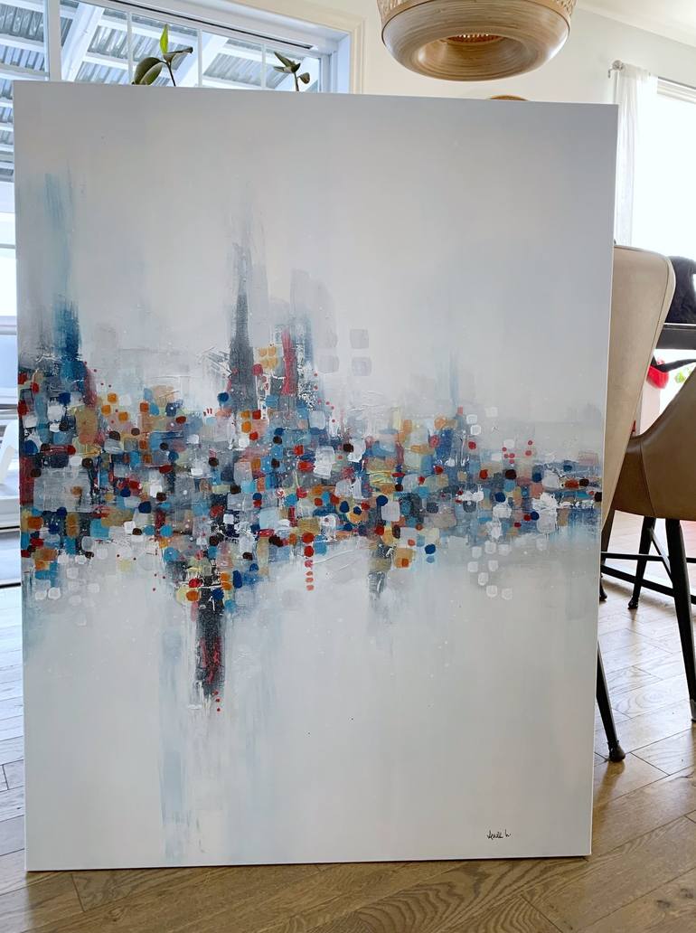 Original Abstract Painting by Anik Lapointe