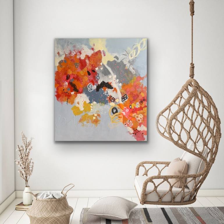 Original Abstract Painting by Anik Lapointe