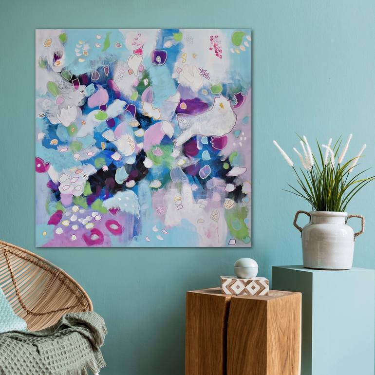 Original Abstract Painting by Anik Lapointe