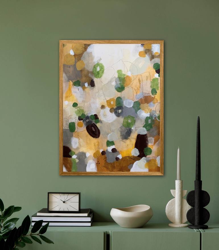 Original Contemporary Abstract Painting by Anik Lapointe