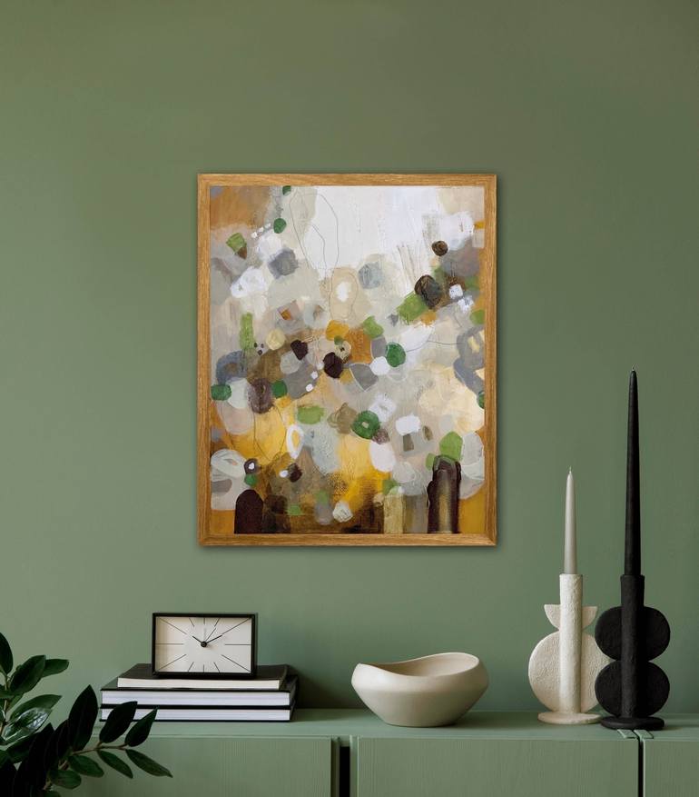 Original Contemporary Abstract Painting by Anik Lapointe