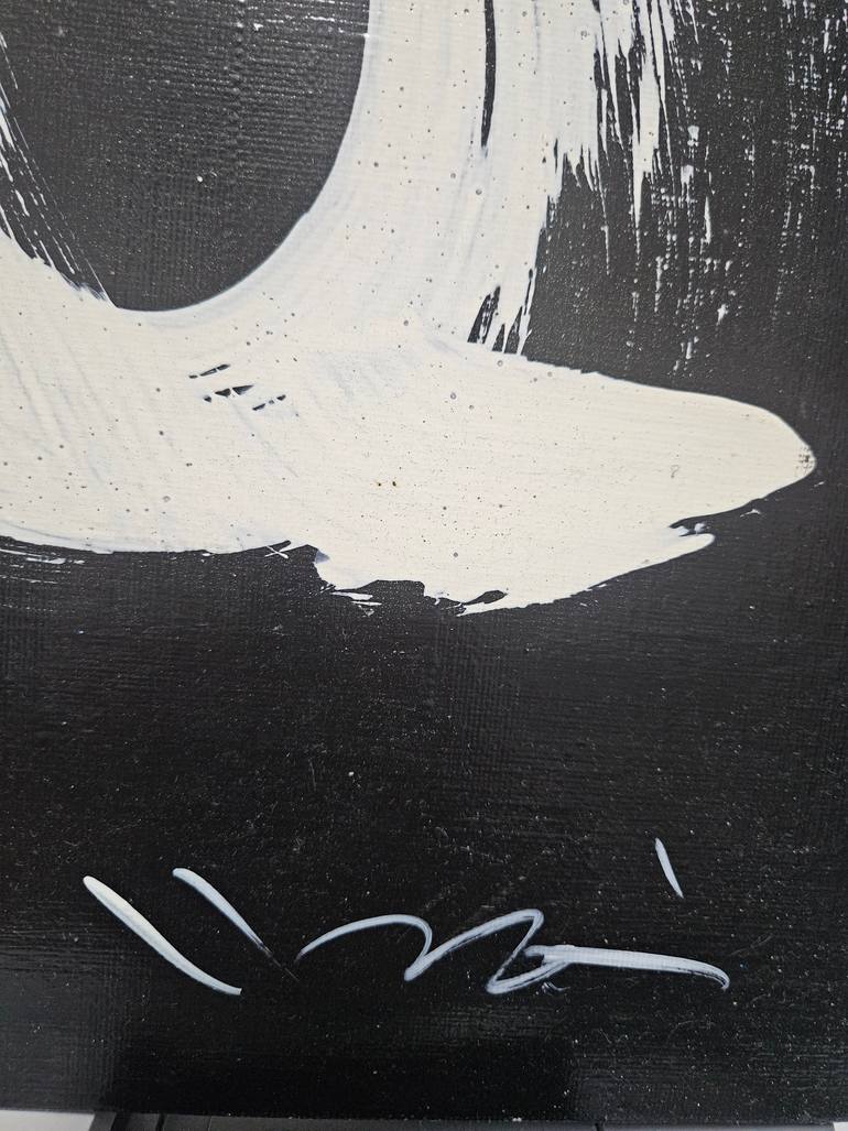 Original Abstract Expressionism Abstract Painting by Haengsook Choi