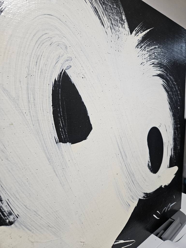 Original Abstract Expressionism Abstract Painting by Haengsook Choi