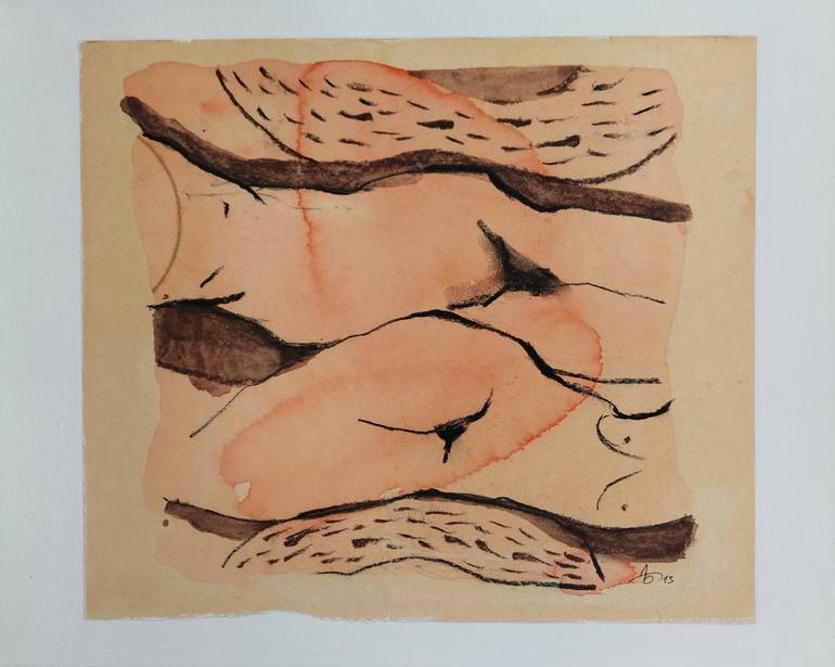Original Nude Collage by Dilyana Belcheva