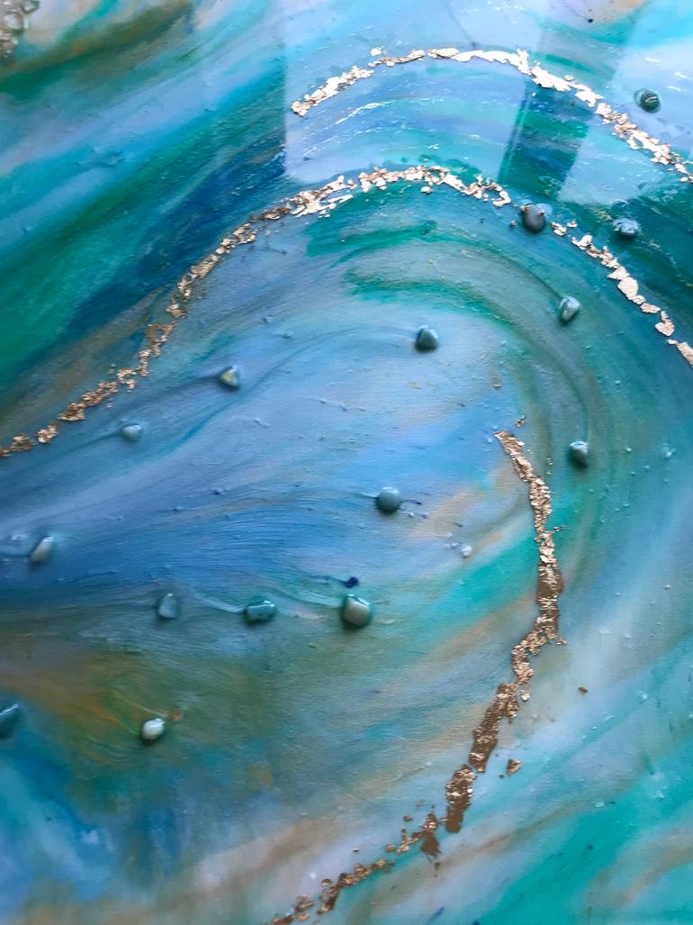 Original Abstract Painting by Fatima Zohra