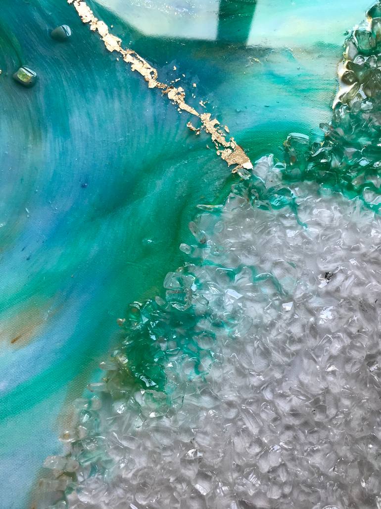 Original Abstract Painting by Fatima Zohra