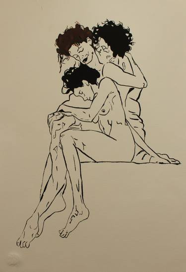 Original Love Drawings by Seray İrhan