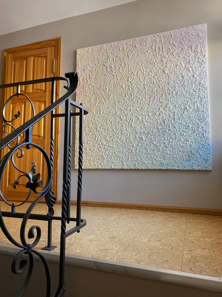 Original Abstract Expressionism Abstract Painting by Davids Baumanis