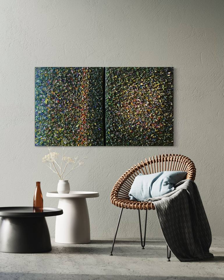 Original 3d Sculpture Abstract Painting by Davids Baumanis