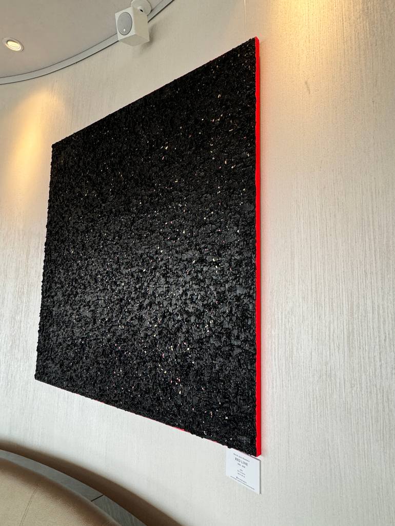 Original Art Deco Abstract Painting by Davids Baumanis