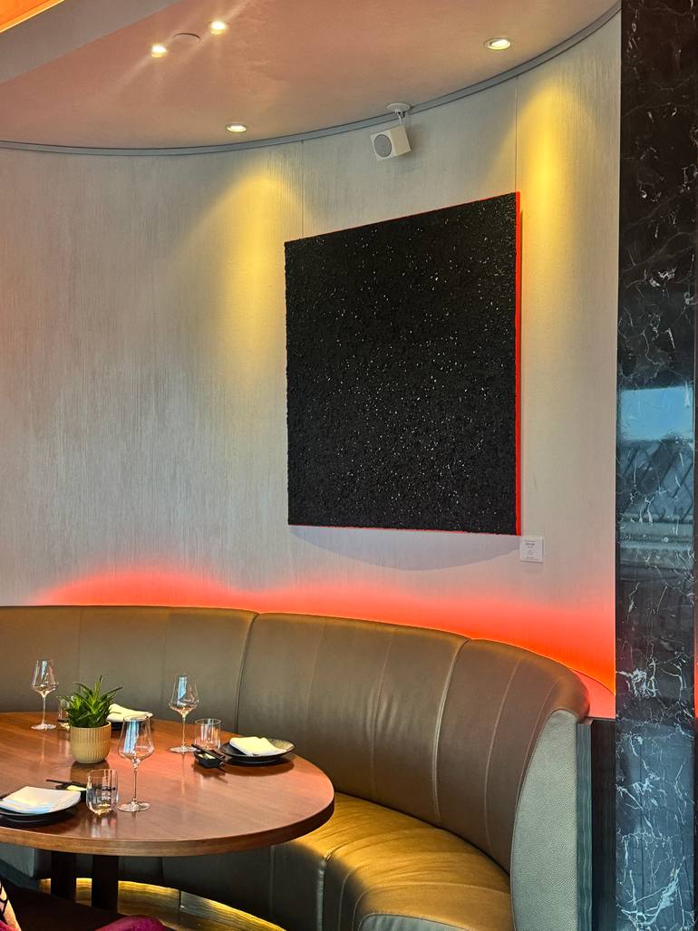 Original Art Deco Abstract Painting by Davids Baumanis
