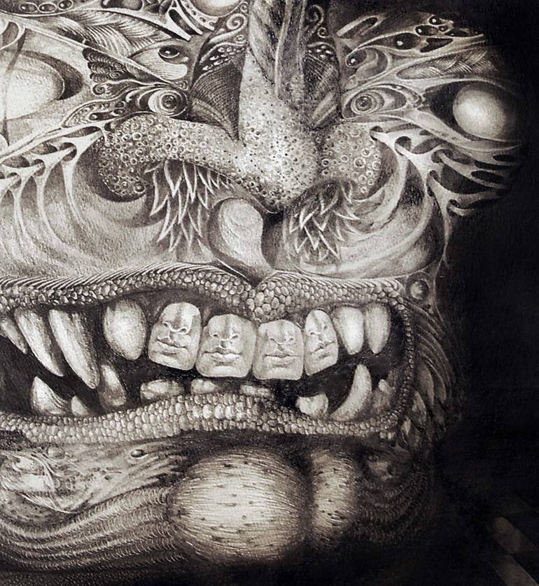 Original Other Fantasy Drawing by Otto Rapp