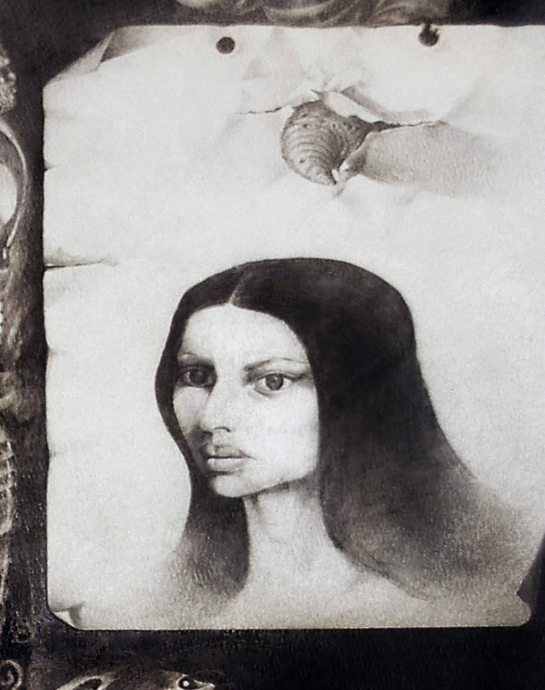 Original Other Fantasy Drawing by Otto Rapp