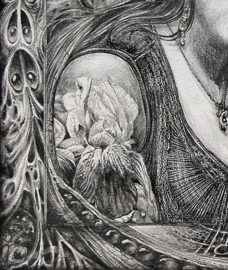 Original Other People Drawing by Otto Rapp