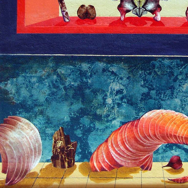 Original Surrealism Pop Culture/Celebrity Painting by Otto Rapp