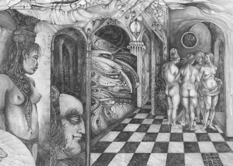 Original Other Drawing by Otto Rapp
