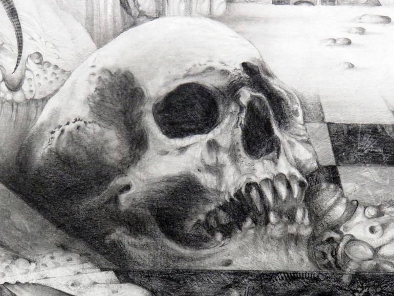 Original Surrealism Other Drawing by Otto Rapp