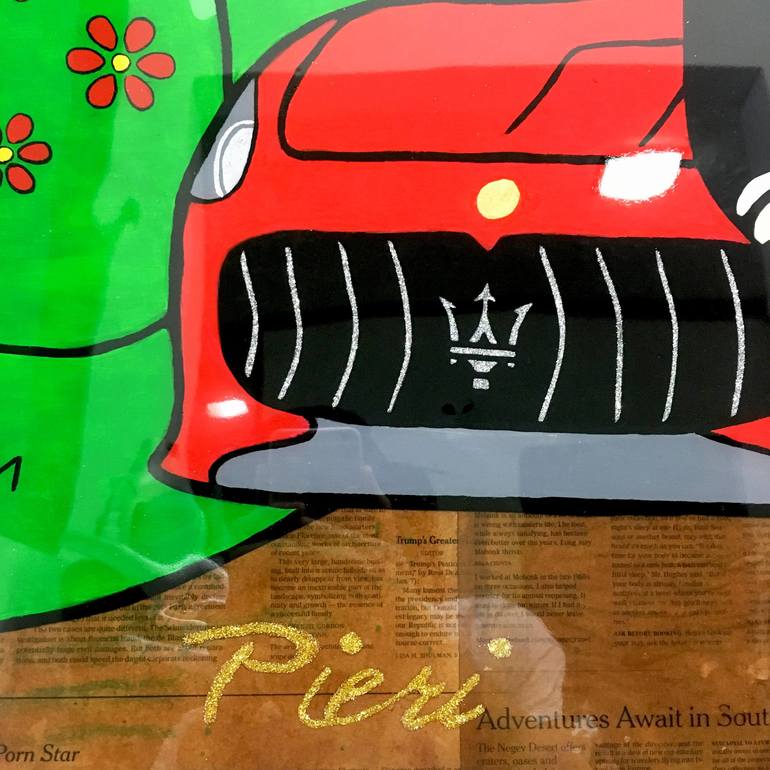 Original Pop Art Cartoon Painting by Pieri Gallery