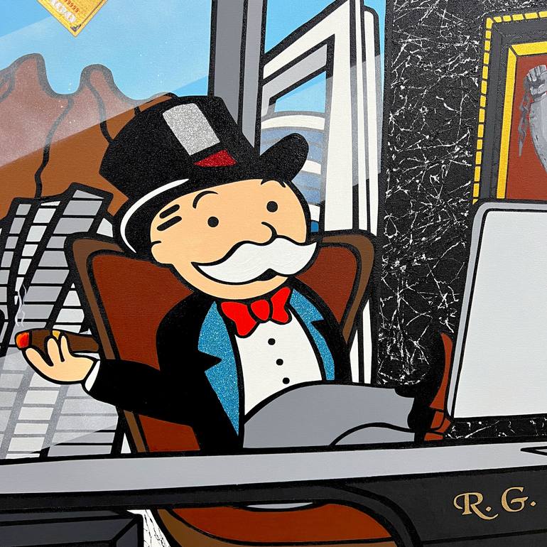 Original Street Art Cartoon Painting by Pieri Gallery