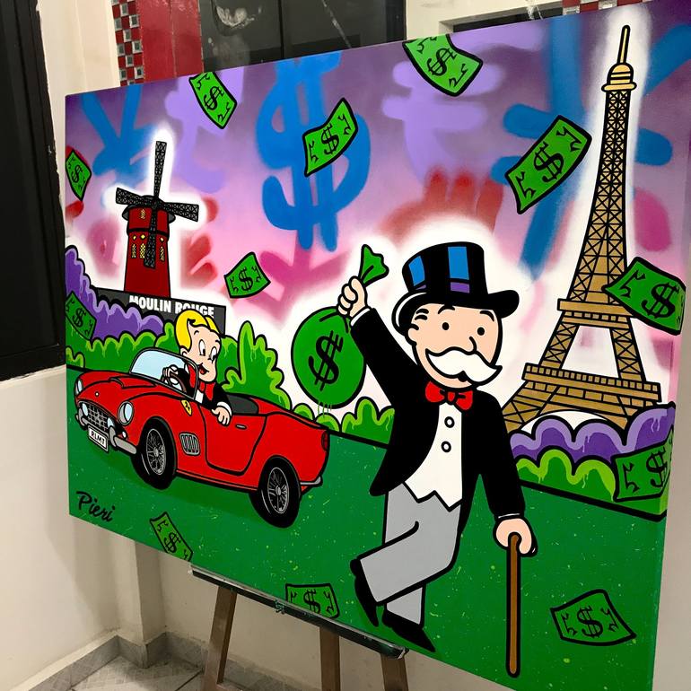 Original Pop Art Cartoon Painting by Pieri Gallery