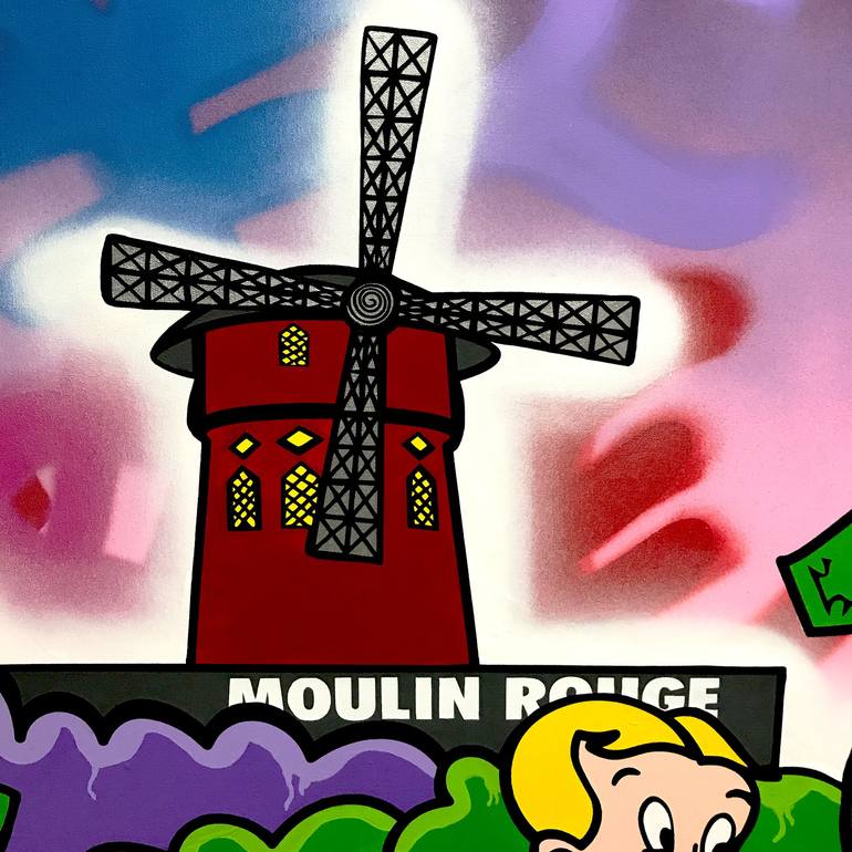 Original Pop Art Cartoon Painting by Pieri Gallery