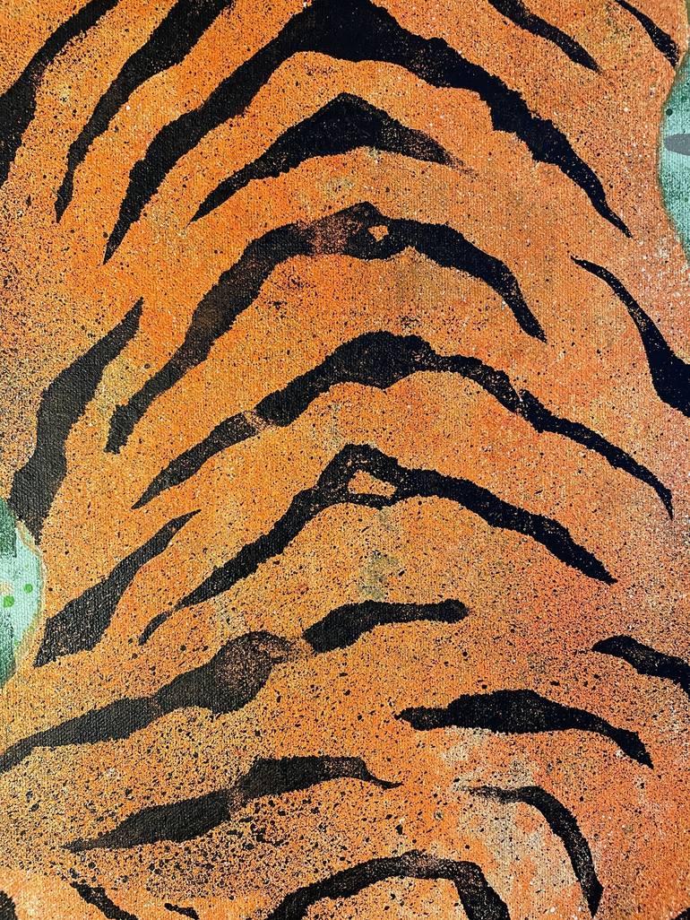 Original Conceptual Animal Painting by Dede Artworks