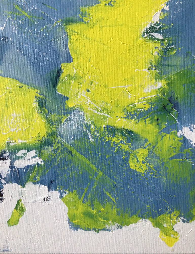 Original Abstract Expressionism Abstract Painting by Susanna Schorr