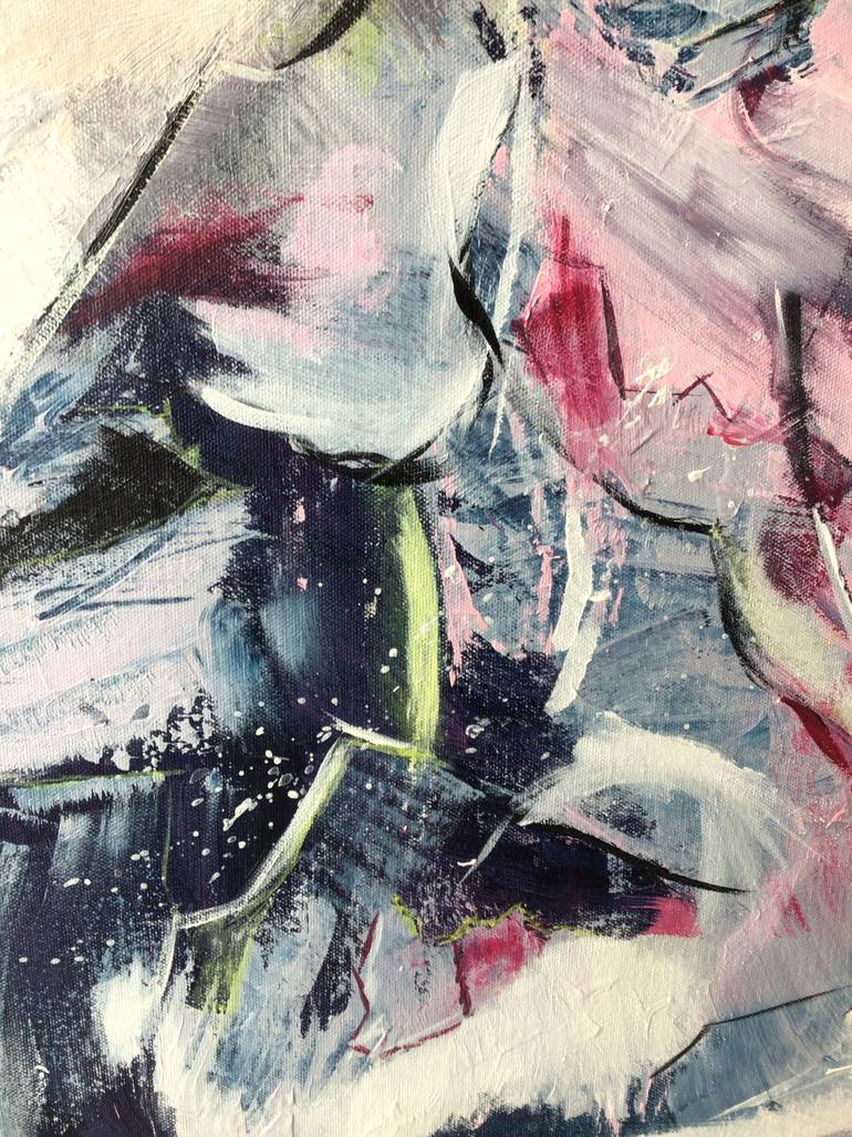 Original Abstract Expressionism Abstract Painting by Susanna Schorr