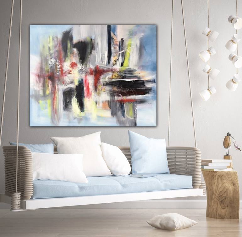 Original Abstract Painting by Susanna Schorr