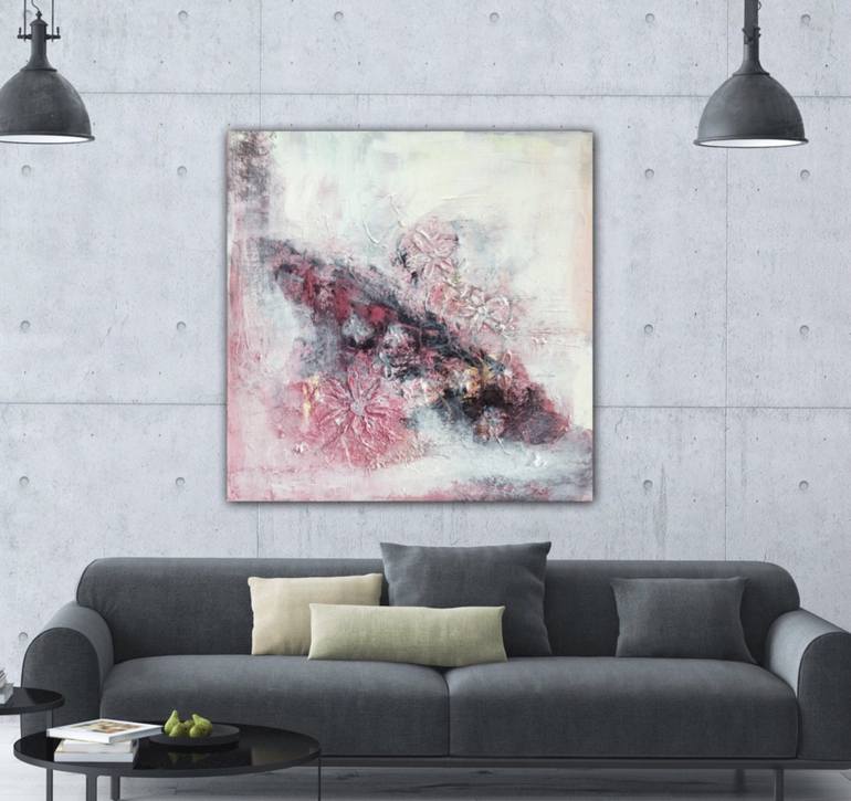 Original Abstract Expressionism Abstract Painting by Susanna Schorr