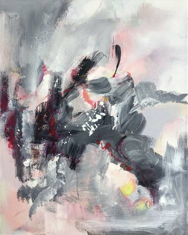 Original Abstract Expressionism Abstract Paintings by Susanna Schorr