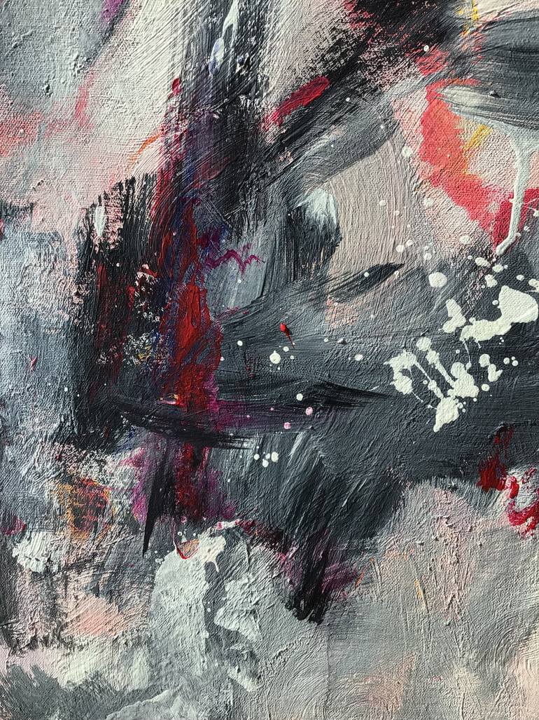 Original Abstract Expressionism Abstract Painting by Susanna Schorr