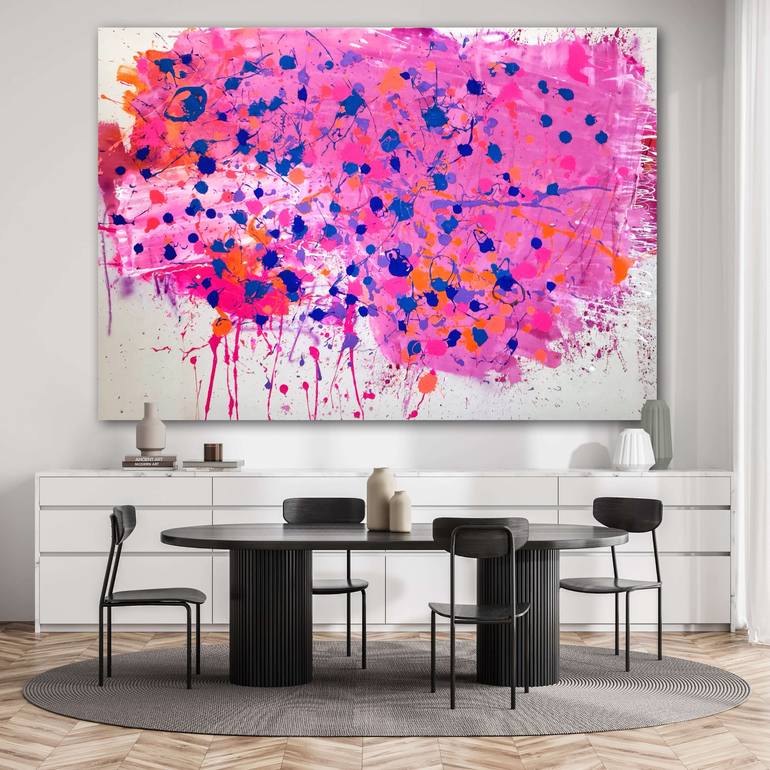 Original Abstract Painting by Manuela Karin Knaut