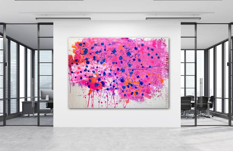 Original Abstract Painting by Manuela Karin Knaut