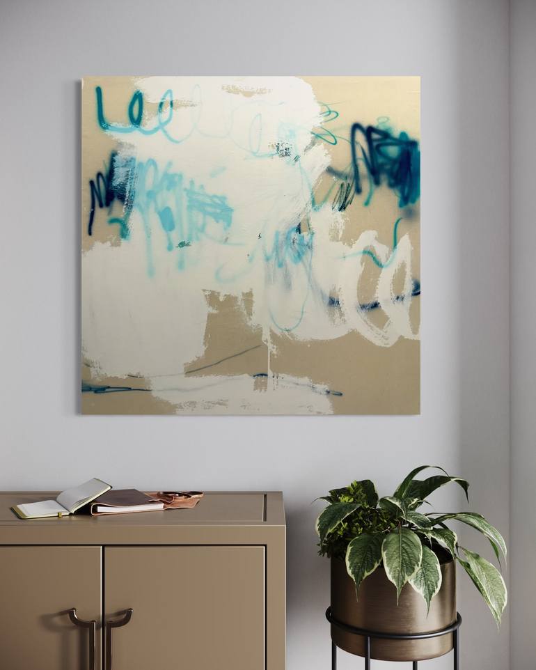 Original Abstract Painting by Manuela Karin Knaut