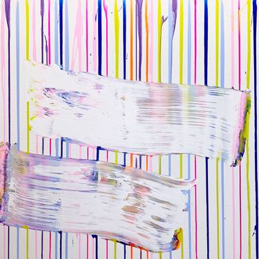 Original Abstract Expressionism Abstract Paintings by Manuela Karin Knaut