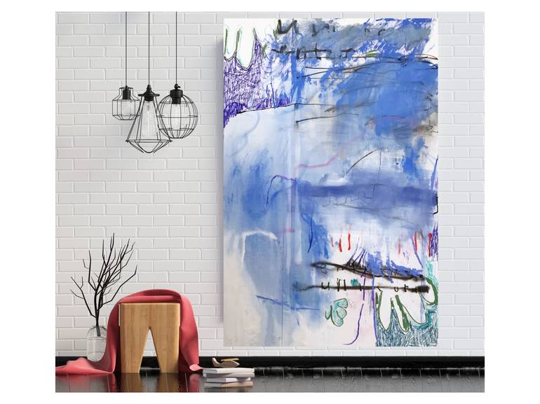 Original Abstract Painting by Manuela Karin Knaut