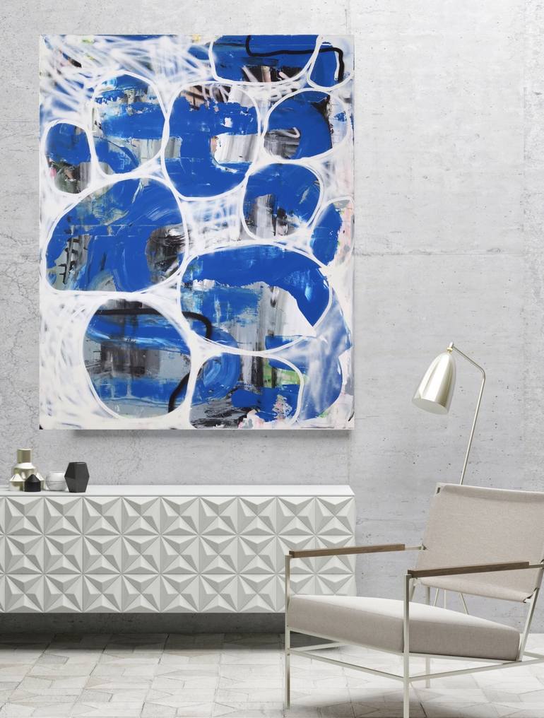 Heavy rotation Painting by Manuela Karin Knaut | Saatchi Art