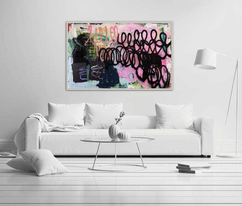 Original Abstract Painting by Manuela Karin Knaut