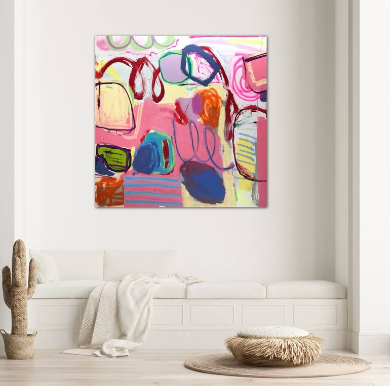 Original Abstract Painting by Manuela Karin Knaut