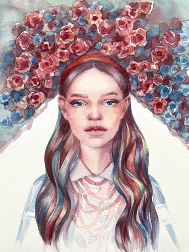 Original People Paintings by Valeriia Pasichnyk