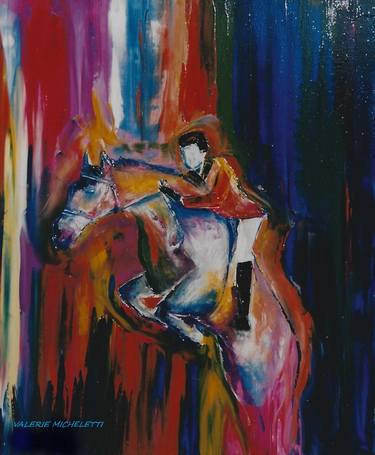 Print of Expressionism Sport Paintings by valérie micheletti