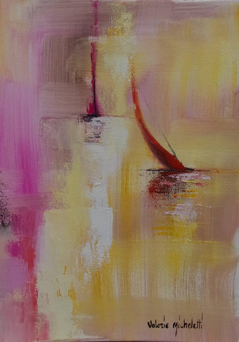 Original Contemporary Women Painting by Valérie Micheletti