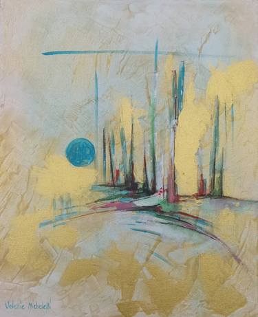 Original Abstract Boat Paintings by Valérie Micheletti