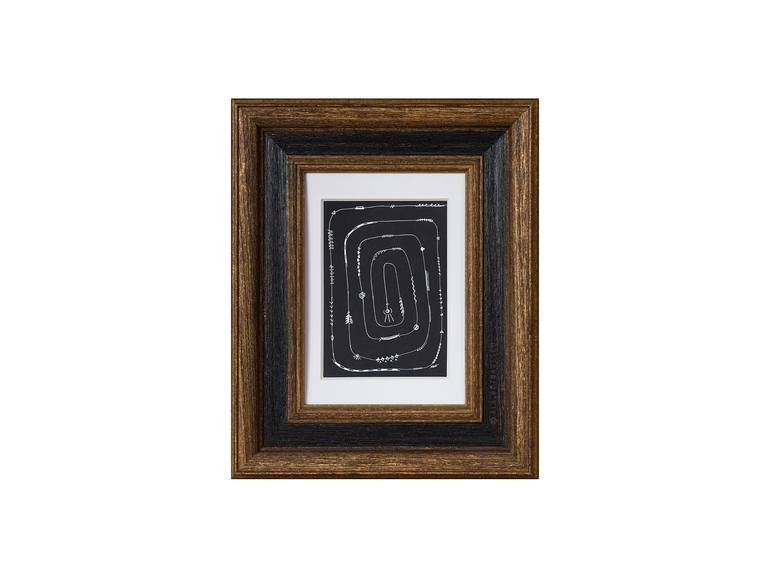 Original Minimalism Abstract Drawing by Ala Botnarescu