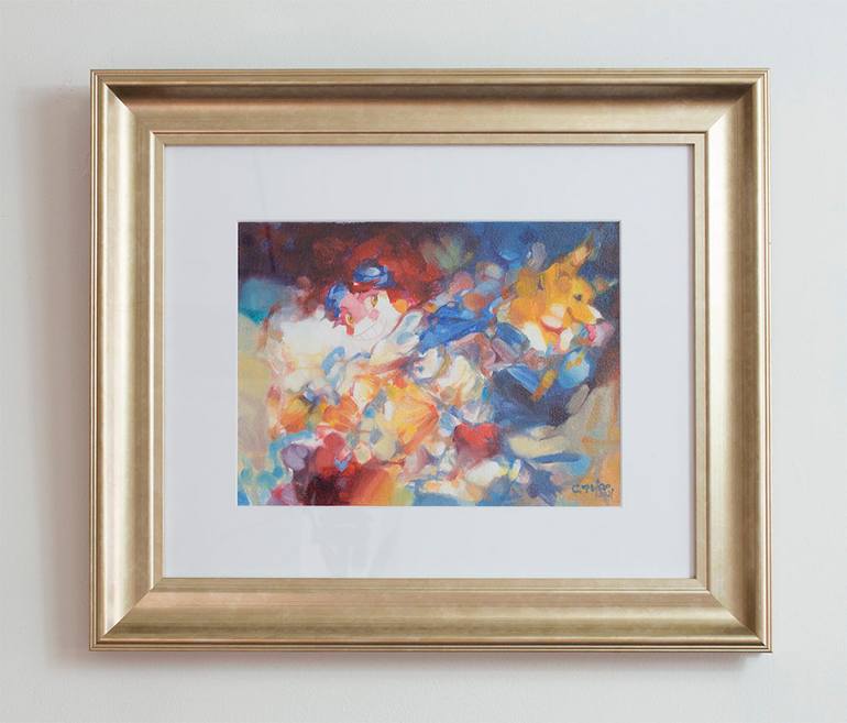 Original Abstract Pop Culture/Celebrity Painting by Conan Zhao
